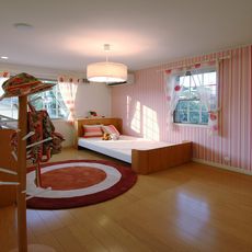 浦和の家：女子の部屋・意匠・nikeデザイン